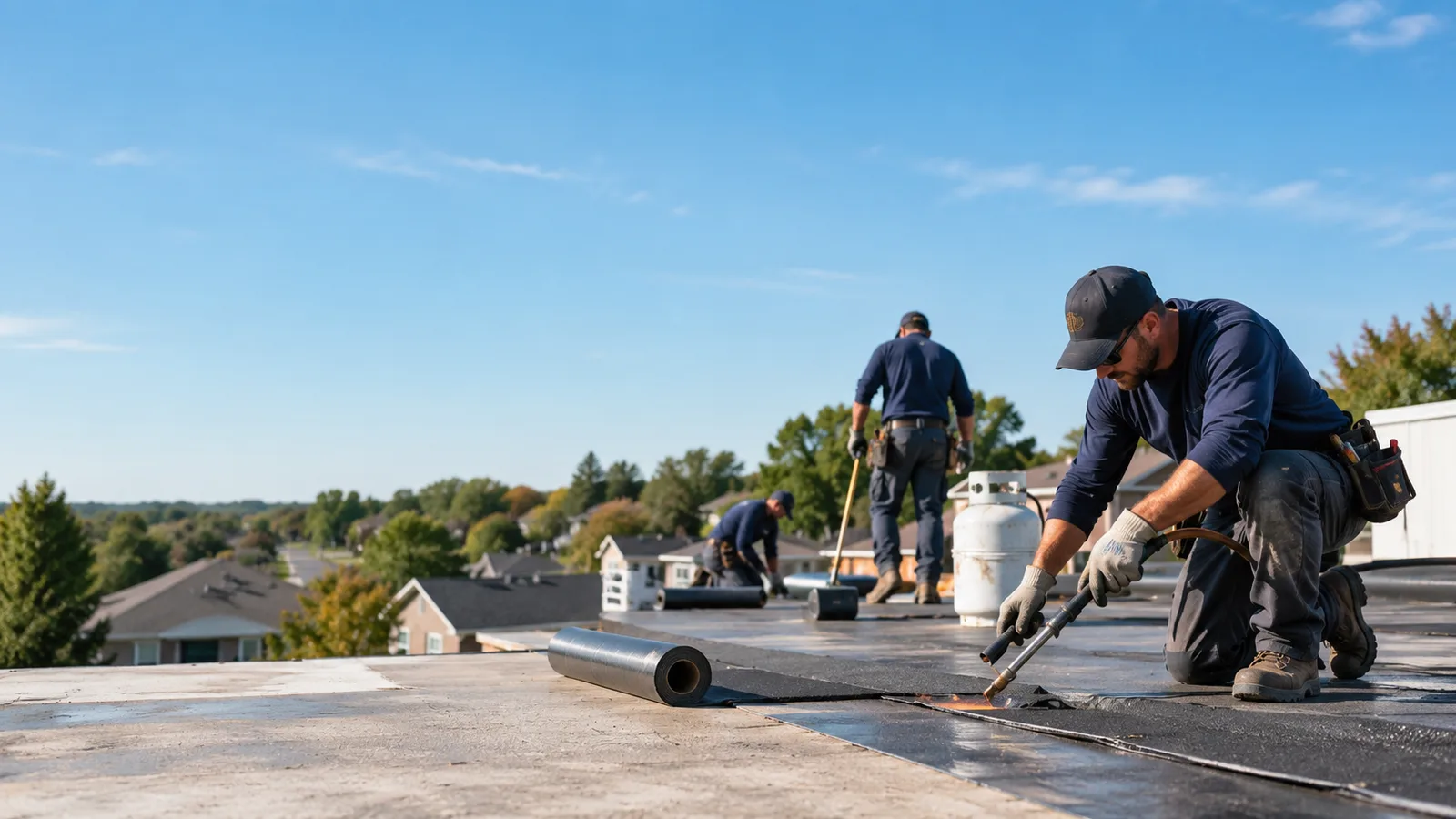 Flat Roof Leak Repair providers in Orestes, IN
